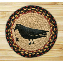 Capitol Importing Crow &amp; Star - 10 in. x 10 in. Hand Printed Round Swatch - $37.20