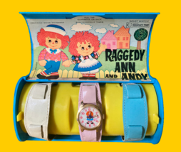 Bradley Time &quot;Raggedy Ann&quot; Fashion Wrist Watch Set - £39.05 GBP