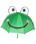 PANDA SUPERSTORE Cute Cartoon Creative Umbrella Kids' Umbrella Frog - £25.79 GBP