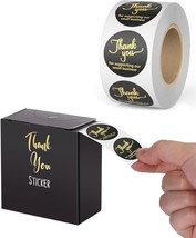 Thank You Stickers, 500 pcs, 1”, Thank You Stickers for Packaging - €7,15 EUR
