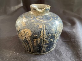 Ancien 15th C Pottery, Sawankhalok Petit Pot , Swankalok Thaïlande Siam - $169.00