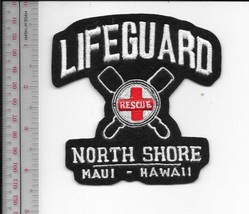 Vintage Surfing Hawaii Maui Lifeguard North Shore, Maui, HI Patch - $9.99