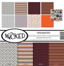 Reminisce Collection Kit 12&quot;X12&quot;-Wicked WCK200 - £28.48 GBP