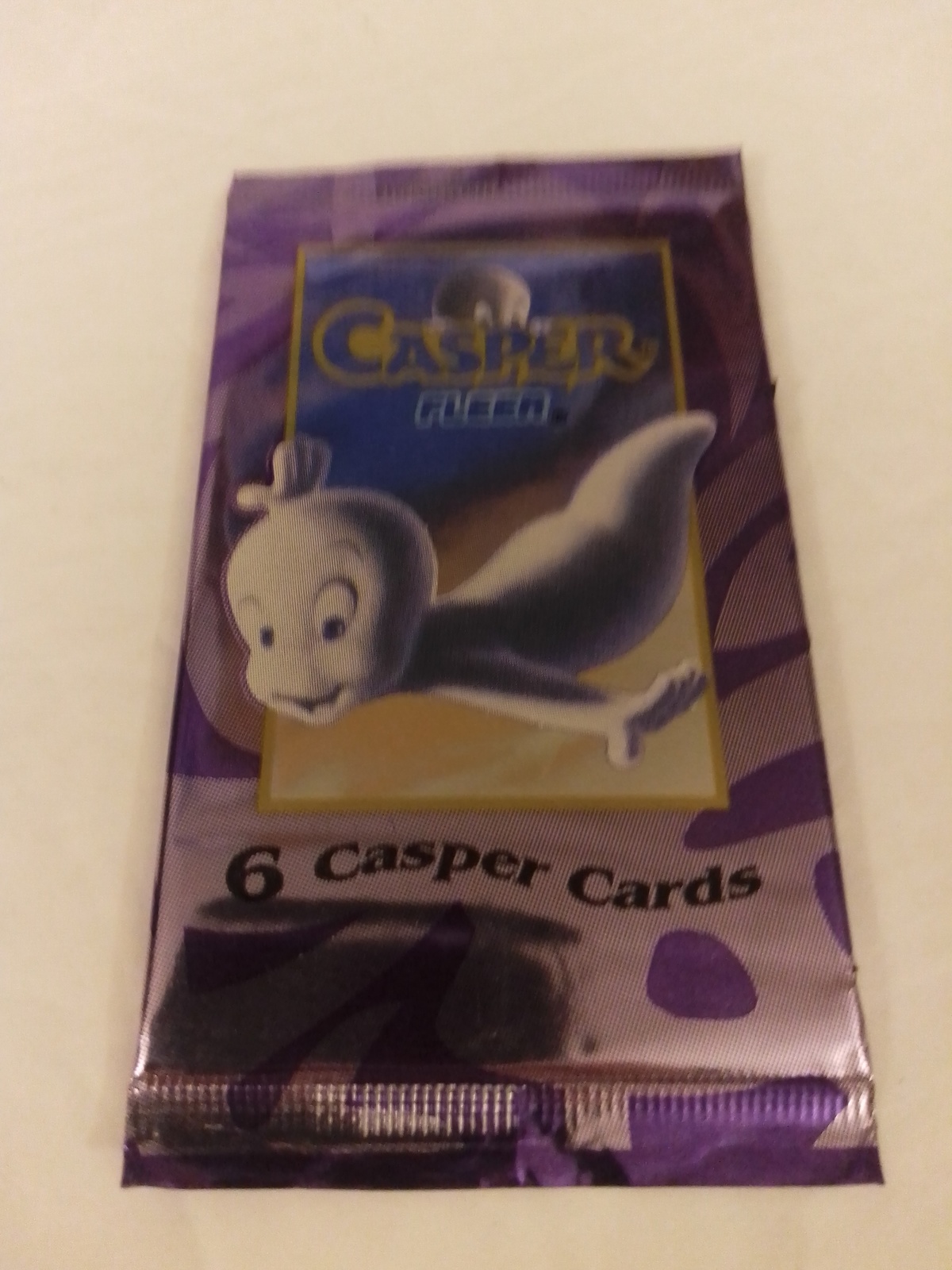 1995 Fleer Casper The Friendly Ghost Movie Trading Cards Sealed Pack Of 6 Cards  - $7.99
