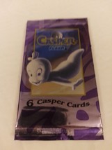1995 Fleer Casper The Friendly Ghost Movie Trading Cards Sealed Pack Of 6 Cards  - £6.24 GBP