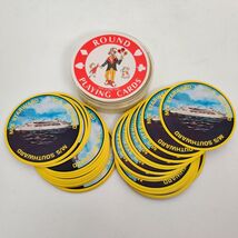 VTG 70s MS Starward Skyward Southward Norwegian Cruise Ships Round Playi... - $13.11 CAD