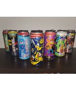 Collectible Empty Can GFuel Retro Sonic, Mega Man,Tetris, Pac Man, Narut... - $29.69