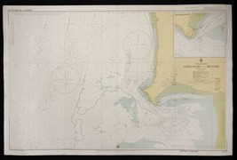 Nautical Chart Approaches to Broome Western Australia RAN 1978 - £36.97 GBP