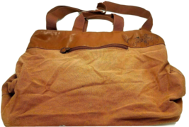 Vintage Accessory Network Winnie The Pooh Canvas &amp; Faux Leather Tote 19&quot;W x 13&quot;T - £20.64 GBP