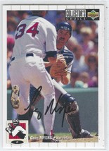 Greg Myers Auto - Signed Autograph 1994 UD Collector&#39;s Choice #461 - CA Angels - £1.55 GBP