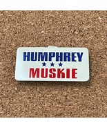 Vintage Humphrey Muskie 1960&#39;s Political Campaign Pin - $91.51 MXN