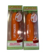 2x Lip Smacker Red Velvet CARROT CAKE Carrot Lip Balm Easter 2025 0.12 oz - $19.79