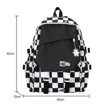 Trendy Female Panelled Harajuku Bag Girl Kawaii Transparent Backpack Cool School - £116.01 GBP