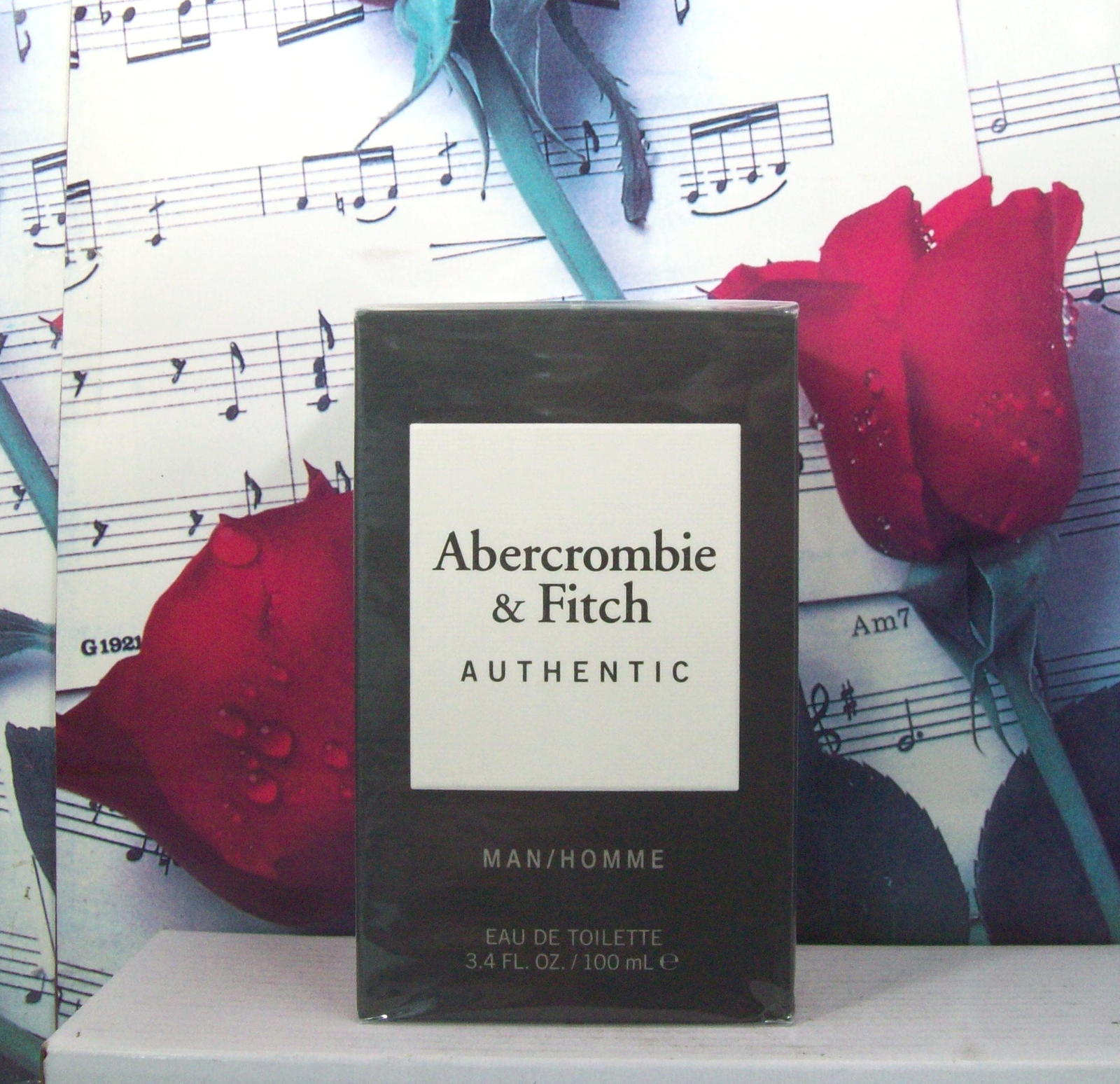 Abercrombie & Fitch Authentic Man 3.4 FL. OZ. EDT Spray - £47.18 GBP