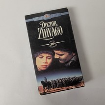 Doctor Zhivago VHS Dr Zhivago Movie Russian Revolution Pasternak - $4.95