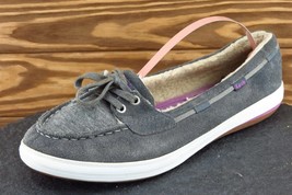 Keds Size 7 M Gray Loafer Shoes Fabric Women 53368 - $19.75