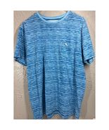 Tommy Bahama Mens Relax Round Neck Striped Cotton Summer T-Shirt Size Me... - $35.04 CAD