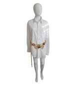 Vintage Lunch At The Ritz CHRISTMAS Tree Candy Cane Belt Rare - $985.05
