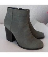 Kenneth Cole Reaction Might Be Ankle Boot Green Women size 6.5M Heels Le... - $6.92