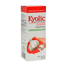 Kyolic Aged Garlic Extract Liquid Vegetarian Cardiovascular Supplement,2... - $20.65