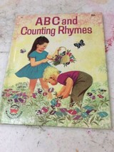 Vintage Children Stories wonder Books washable covers ABC and Counting Rhymes - £7.98 GBP