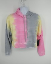 90 Degree Tie-Dye Pullover Hoodie XL Yellow Pink Grey NWT $68 - £20.18 GBP