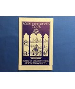 ROUND THE WORLD J. TOUR BUREAU OF UNIVERSITY TRAVEL 1935 - 1936 Brochure... - $39.57