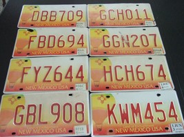 YOUR CHOICE FROM 8  NEW MEXICO LICENSE PLATES 1999-2010 HOT AIR BALLOON ... - £11.32 GBP