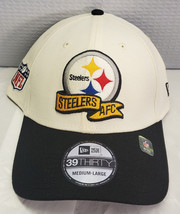 Pittsburgh Steelers New Era NFL Sideline White 39THIRTY Flex Hat - NFL - £19.58 GBP
