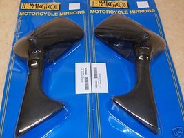 New Emgo Left &amp; Right Mirrors For 1986-1987 Kawasaki ZX 1000 1000R ZX100... - $47.90