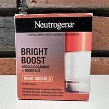 Neutrogena Bright Boost Night Cream 50ml 1.69 fl oz Neoglucosamine + Minerals - £23.40 GBP