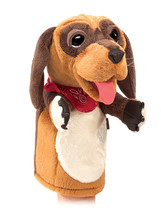 Dog Stage Puppet - Folkmanis (3100) - £25.83 GBP