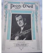 Peggy O’Neil By Harry Pease Ed G Nelson &amp; Gilbert Dodge Sheet Music 1931 - £5.49 GBP