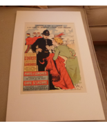 Original Maitres de L&#39;Affiche by Jules Grun pl #223 Paris-Londres w mat ... - £137.61 GBP