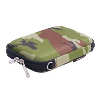 Camouflage EVA Zipper Bag for Power Bank Phone Charger Protection Hard Case Trav - £51.50 GBP