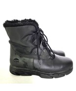 Totes Womens Winter Boots Size 6 All Weather Faux Fur Lined Zipper &amp; Laces - £13.75 GBP