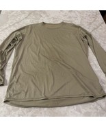 Polartec Mens Medium Long Sleeve Undershirt Light Weight Cold Weather - $20.08 CAD