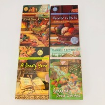 Lot of 4 Maggie Sefton Paperbacks A Knitting Mystery Series - £9.57 GBP