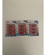 9 counts Office Depot Large Smudge Free Erasers - $9.00