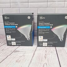 2PK GE Cync Smart Led Light Bulb PAR38 Color Changing WiFi Bluetooth - $28.50