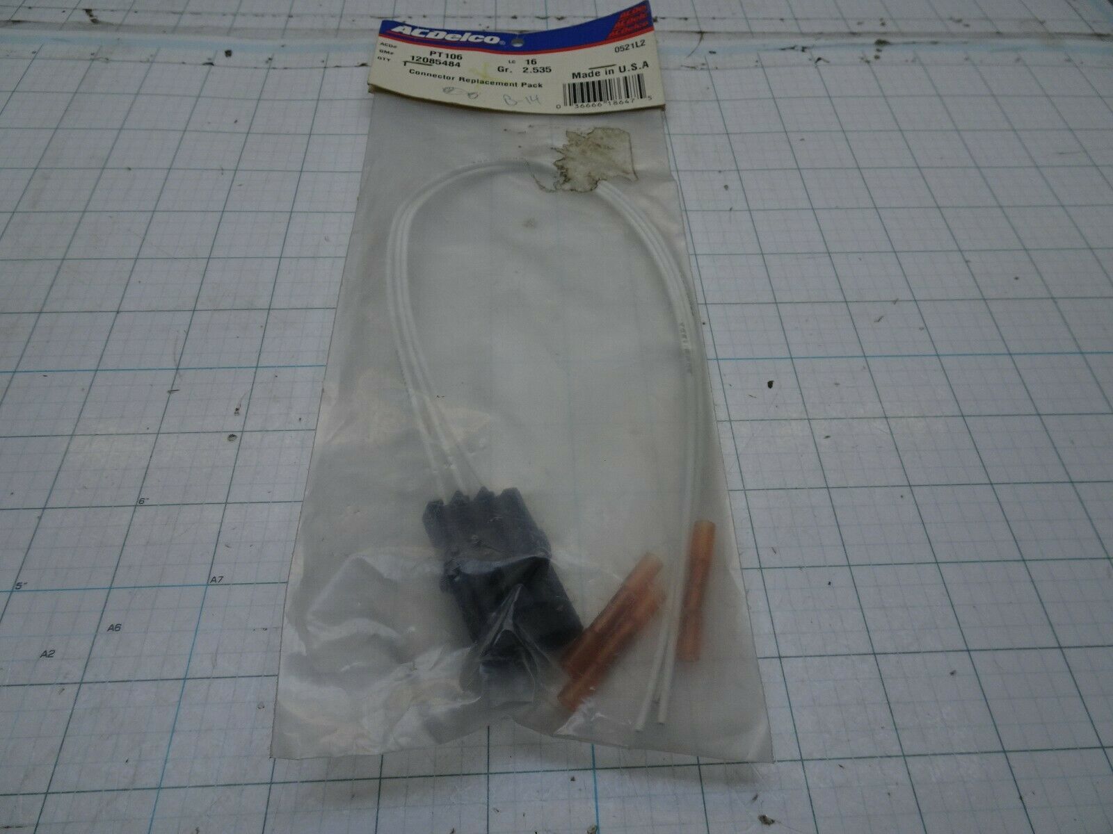 GM 12085484 Wiring Harness Pigtail Connector PT106 OEM NOS General Motors - $25.14