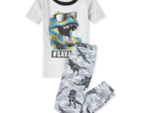 NWT The Childrens Place Dinosaurs Boys Short Sleeve Pajamas Set Size 14 - $10.99