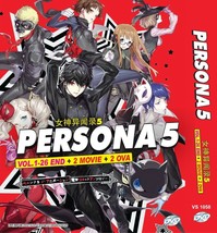 Anime DVD Persona 5 The Animation Vol.1-26 End + 2 Movie +2 OVA Box Set - £20.98 GBP