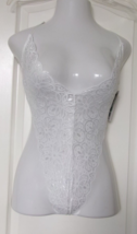Dream Girl Lace Teddy Size Medium Style 10996 White - $8.91