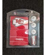 NEW Kansas City Chiefs Premium Gift Set - 3 Balls - Embroidered Towel - ... - $22.00