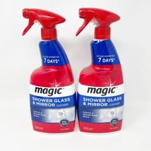 (Lot Of 2) MAGIC Shower Glass &amp; Mirror Cleaner Spray, 28 fl oz Streak Fr... - $36.14