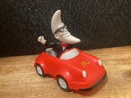 Vintage Mc Donald&#39;s Mac Tonight #2 Toy (1988) In Red Sports Car - Moon Man - Used - $4.20