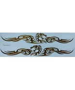 FL099 Flame Fire Motocross Scooter Sticker Racing Tuning 53x17 cm/21x10 ... - $17.82 CAD