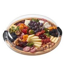 Build-a-Board Cutting Board with Single Compartment and Clear Locking Li... - $164.69