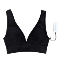 Revolve We Wore What Womens Black V-Neck Bra Top Size Small - £39.10 GBP